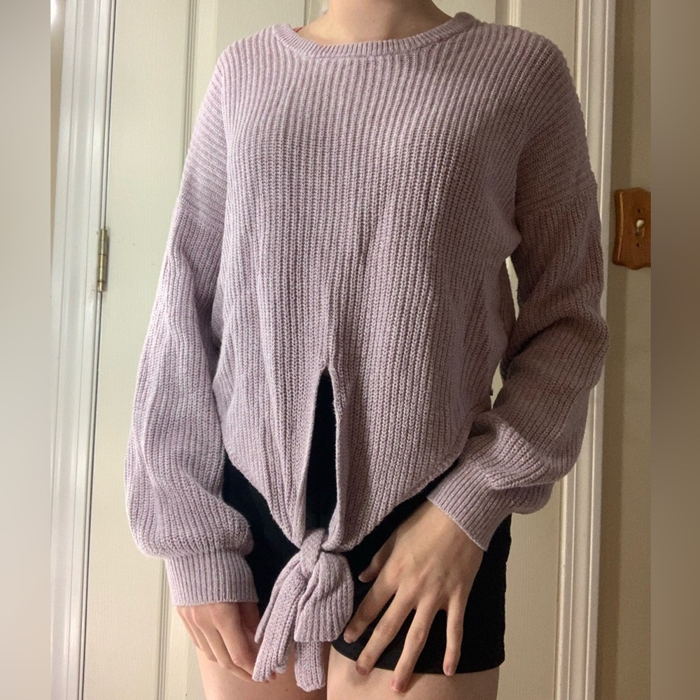 Purple Sweater